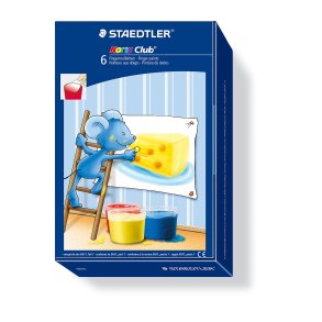 Noris Club® fingermaling 6 stk á 100ml.