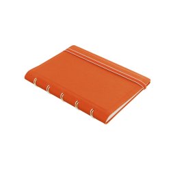 Filofax notebook pocket orange