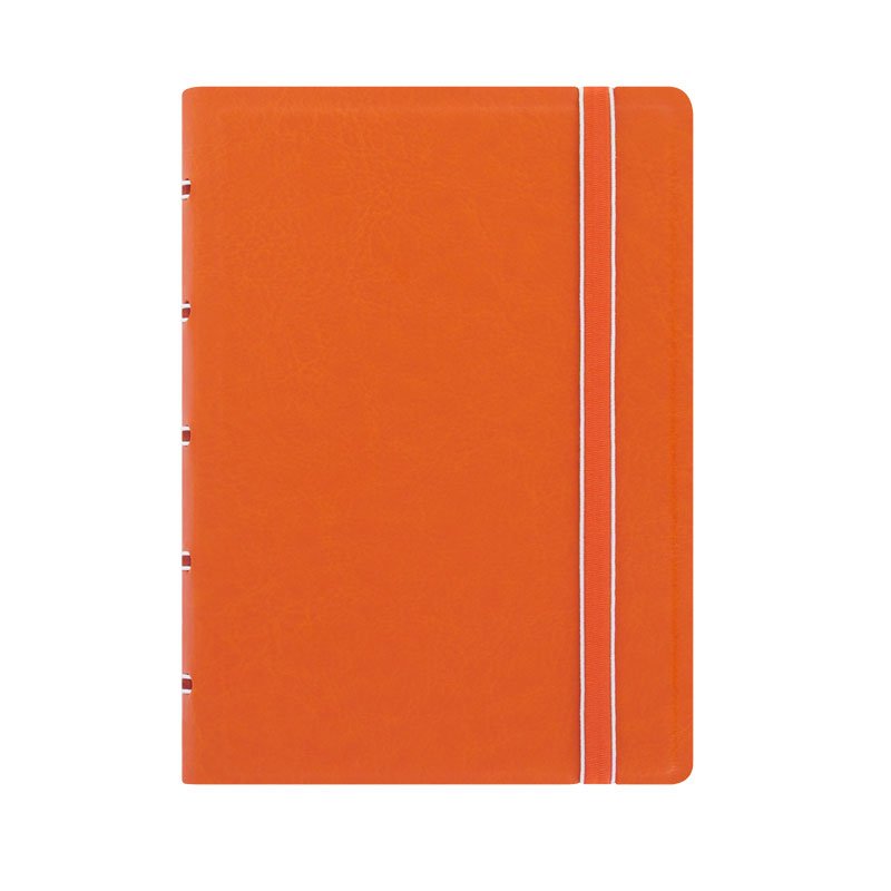 Filofax notebook pocket orange