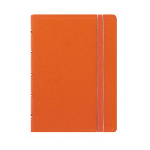 Filofax notebook pocket orange