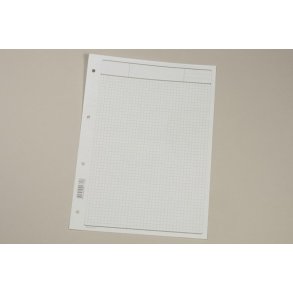 Arbejdsblok A4 Kvadreret 2370