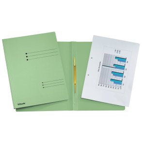 Arbejdsmappe karton genbrug A4 grn