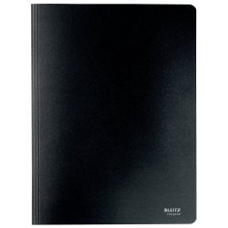 Arbejdsmappe recycle karton A4 sort