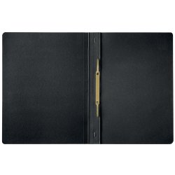 Arbejdsmappe recycle karton A4 sort