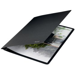 Arbejdsmappe recycle karton A4 sort