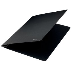 Arbejdsmappe recycle karton A4 sort