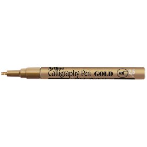 Artline 993 Metallic Calligraphy guld