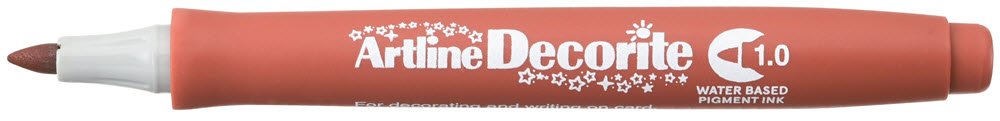 Artline Decorite Bullet 1.0mm brown