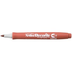 Artline Decorite Bullet 1.0mm brown