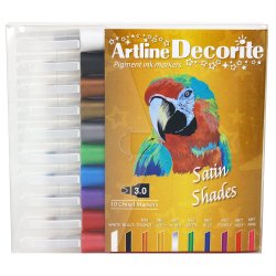 Artline Decorite Flat metallic 10-pack