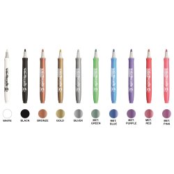 Artline Decorite Flat metallic 10-pack