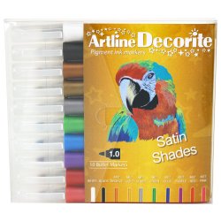 Artline Decorite bullet metallic 10-pack