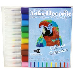 Artline Decorite bullet pastel 10-pack
