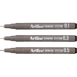 Artline Drawing System 3-set sort