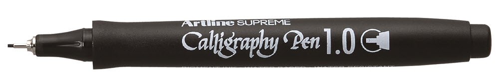 Artline Supreme Calligraphy Pen 1mm black