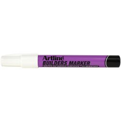 Artline builders marker white