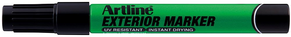 Artline exterior marker black
