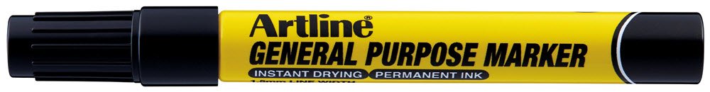 Artline general purpose marker black