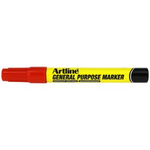 Artline general purpose marker red