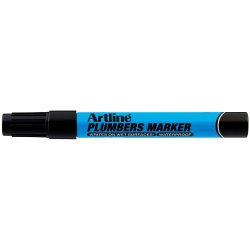 Artline plumbers marker black