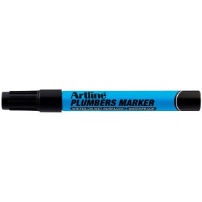 Artline plumbers marker black