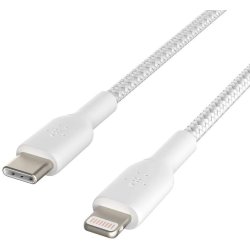 BOOST CHARGE Lightning to USB-C Cable 1M White