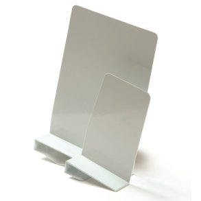 Bogsttter m/klemme 20cm hvid venstre