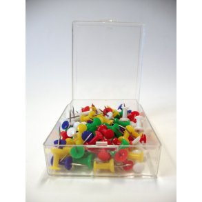 Kortnl Push Pin assorterede farver 30/ske