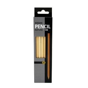 Blyant, naturfarvet, HB (12)