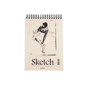 Skitseblok A4 110g 70 ark