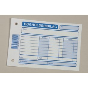 Bogholderibilag A6 2222