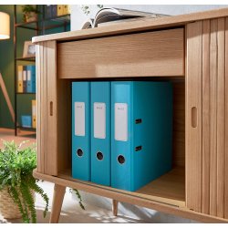 Brevordner Cosy 180&deg; A4 80mm bl