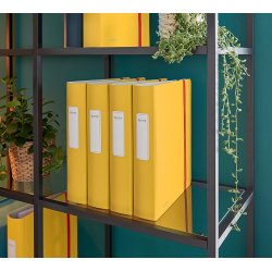 Brevordner Cosy Active PP A4 60mm gul