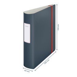 Brevordner Cosy Active PP A4 80mm gr