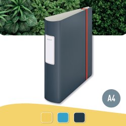 Brevordner Cosy Active PP A4 80mm gr