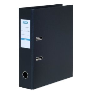 Brevordner metal A4 80mm sort