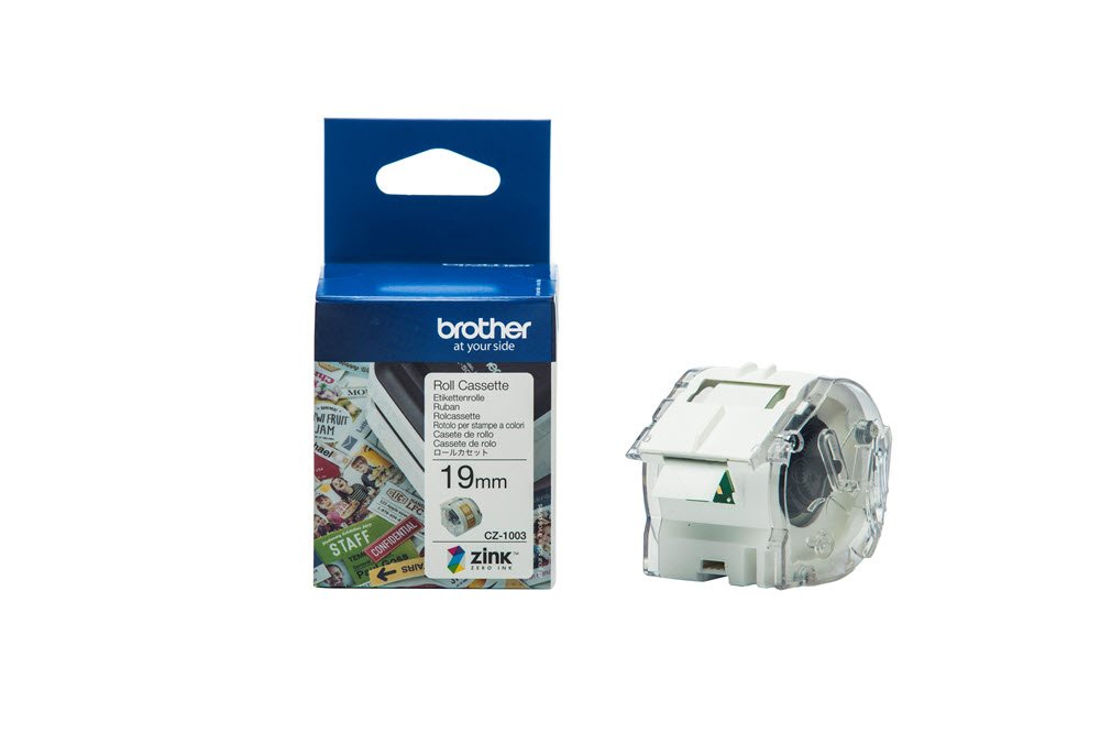 Brother CZ-1003 tape white 19mm x 5m