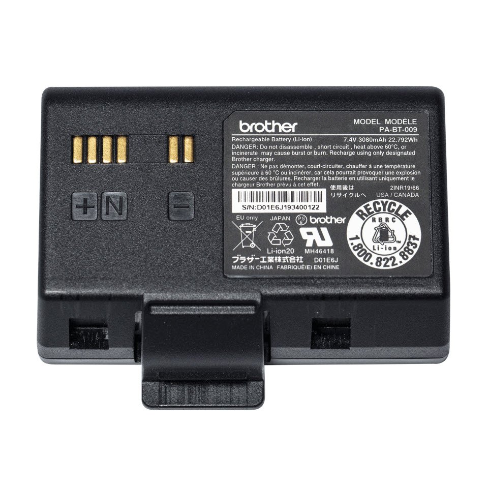 Brother Chargeable Li-ion battery RJ-3035B/3055WB