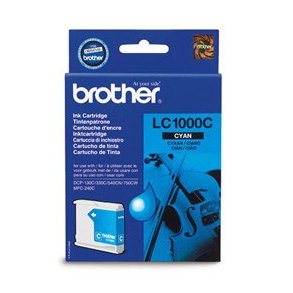 Brother LC1000 Blkpatron cyan