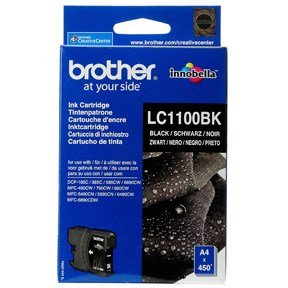 Brother LC1100 Blkpatron sort