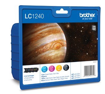 Brother LC1240V Blkpatroner CMYK ValuePack