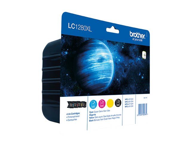 Brother LC1280XLV Blkpatroner CMYK ValuePack