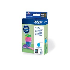 Brother LC221 Blkpatron cyan