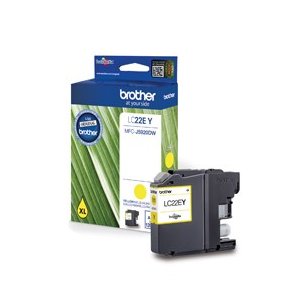 Brother LC22E Blkpatron yellow