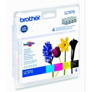 Brother LC970 Blkpatroner CMYK ValuePack