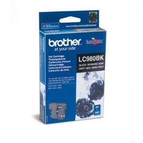 Brother LC980 Blkpatron sort