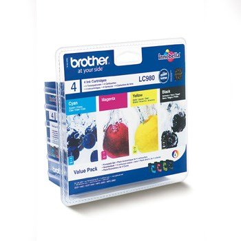 Brother LC980V Blkpatroner CMYK ValuePack