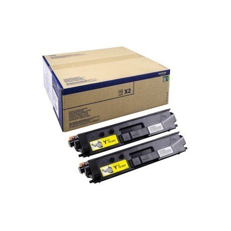 Brother TN-329 Yellow toner TwinPack