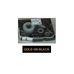 Brother TZe tape 18mmx8m gold/black