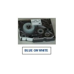Brother TZe tape 24mmx8m blue/white